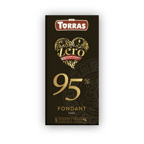 שוקולד מריר 95% ללא סוכרים 100 גרם