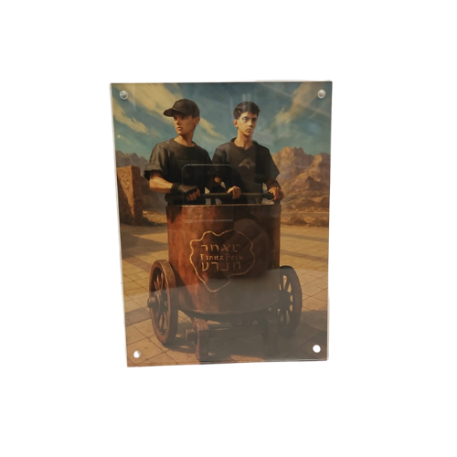 מעמד אקרילי שקוף מתאים לתמונה 15×21