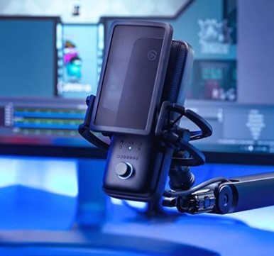 מיקרופון גיימינג שולחני למחשב Elgato Wave 3
