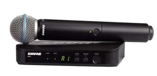 מערכת סאונד אלחוטית Shure BLX24E/B58-G18