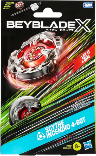 ערכת משגר ובלייד Scythe Incendio 4-60T מסדרת ביי בלייד X 4