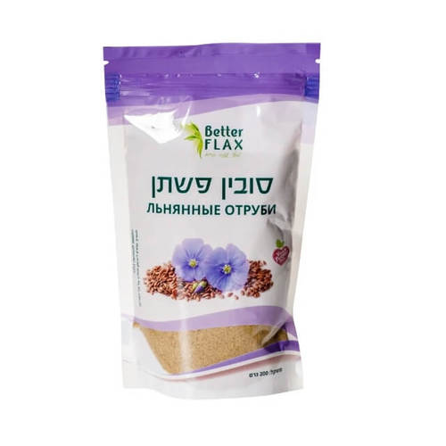 סובין פשתן 200 גר'