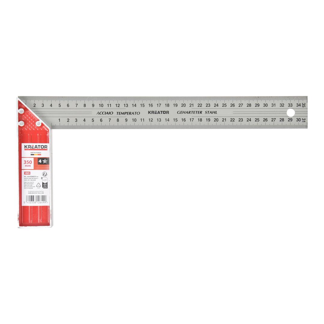 מד זווית 90°/45°  350 מ"מ    106 KRTH70403, TRY SQUARE 350MM