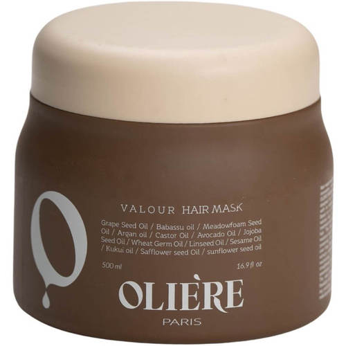 מסכה לשיער לאחר החלקה OLIERE לשימור פעולת ההחלקה לאורך זמן אולייר 500 מ
