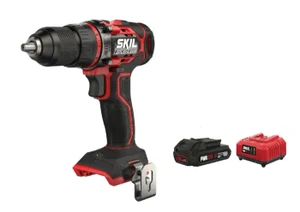 מקדחה מברגה נטענת 13 מ"מ 20V Brushless גיר 2 מהירויות 60Nm + מתנה סוללה 2.0Ah ומטען דגם 3060CA SKIL