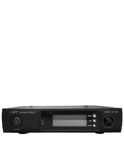 מקלט אלחוטי בודד רב תדר עם אוזניים ל RACK ואנטנות חיצוניות