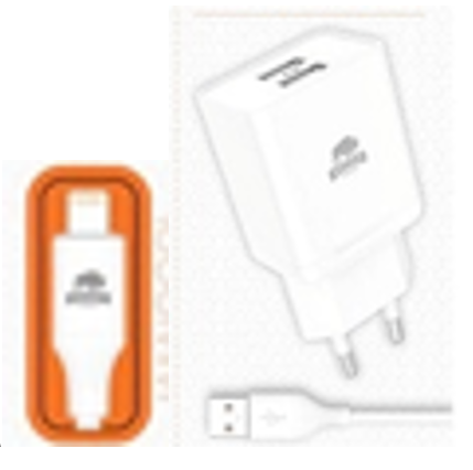 ראש מטען 2.1A עם כבל USB Lightning מבית באפאלו