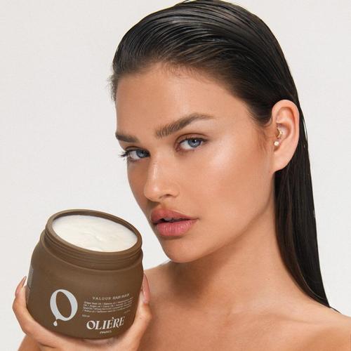 מסכה לשיער לאחר החלקה OLIERE לשימור פעולת ההחלקה לאורך זמן אולייר 500 מ