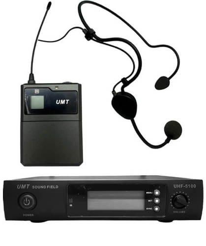 סט מיקרופון אלחוטי מדונה UHF-5100