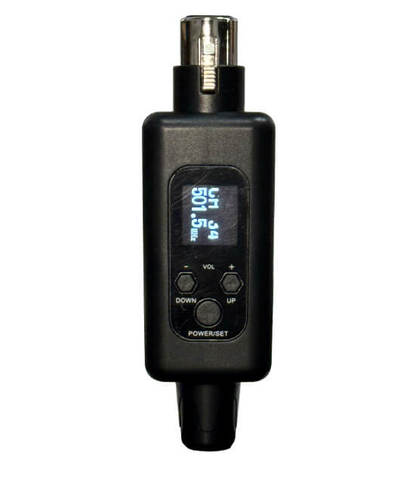 משדר מיקרופון אלחוטי בודד רב תדר בחיבור XLR