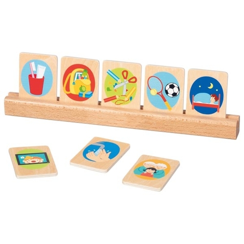 כרטיסי שיגרה 58295 עשויים עץ GOKI 