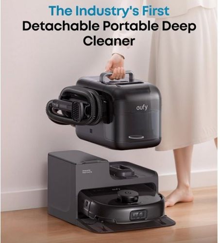 ‏שואב אבק רובוטי Anker Eufy Robot Vacuum Omni E28 יבואן רישמי