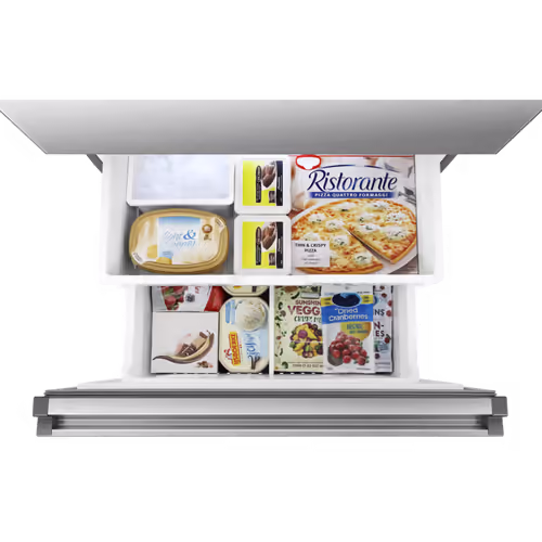 מקרר מקפיא תחתון 623 ליטר Hisense RB70SKI עם התקן שבת - גימור נירוסטה אחריות ע