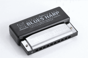 מפוחית בלוז דיאטונית כסף 10 חורים KONGSHENG Blues Harp Series