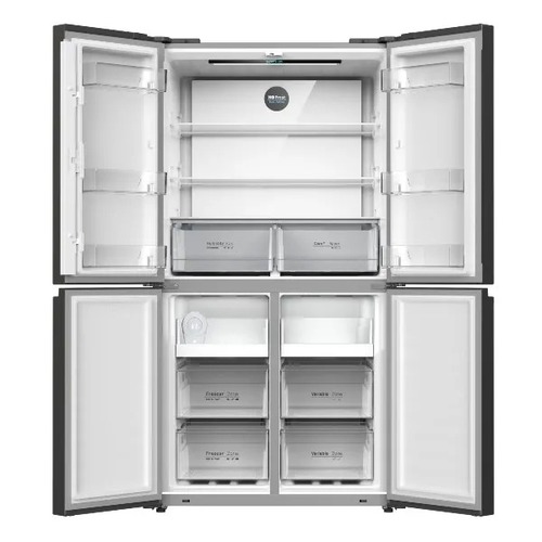 מקרר 4 דלתות 601 ליטר דגם MER6600BS אמקור AMCOR נירוסטה מושחרת