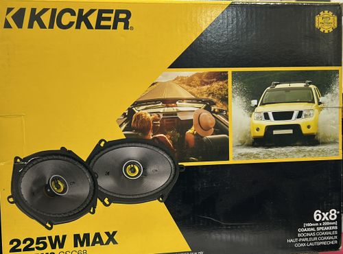 KICKER CSC68 רמקולים לרכב