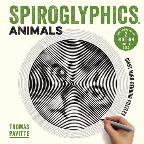 חוברת צביעה SPIROGLAYPHICS ANIMALS
