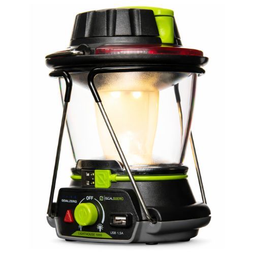 תחנת כוח ניידת RIVER 3 PLUS - תאורת שטח ניידת טלסקופית ECOFLOW + עששית נטענת LIGHTHOUSE 600