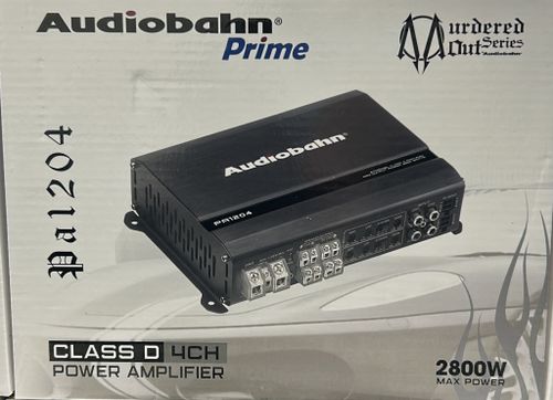 AUDIOBAHN PRIME 4CH מגבר לרכב