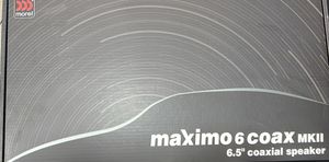 MAXIMO 6 COAX MKII MOREL רמקולים לרכב