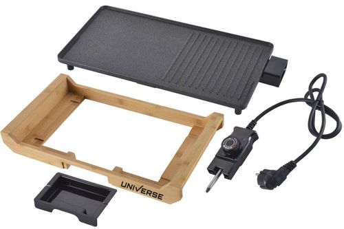 מחבת גריל חשמלי קרמי UNIVERSE 3271130 NRI-9045 הספק 1800W