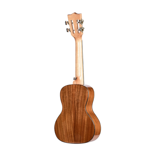 יוקללה קונצרט מעץ KOA מלא Queen UK-MA9-24