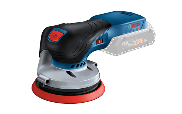גוף מלטשת אקצנטרית 18V בראשלס בוש GEX 18V-125