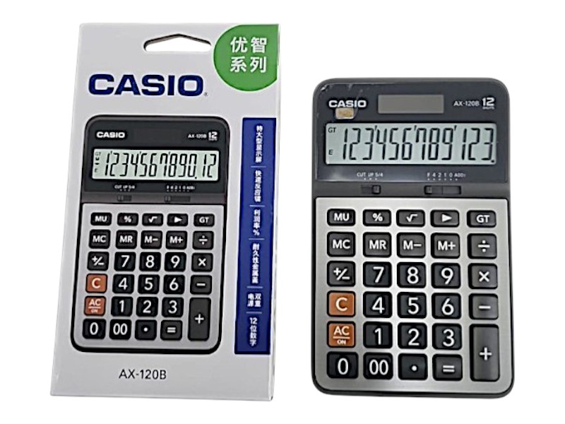 מחשבון שולחני CASIO  – תצוגת 12 ספרות | מקצועי עם פונקציית CUT מבית קסיו