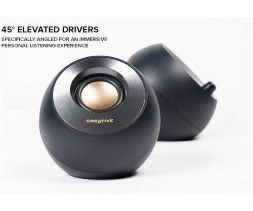 רמקולים למחשב Creative Pebble V2 Black 2.0 USB powered Black