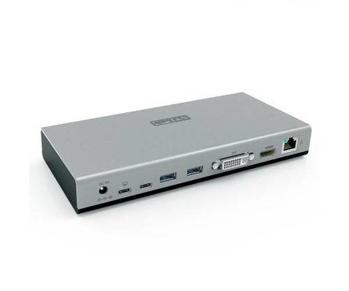 תחנת עגינה ST Lab U-2470 TYPE-C 10G DUAL DISPALY HDMI/DVI/LAN/USB