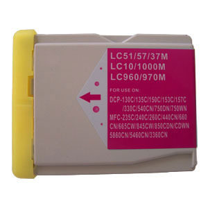 ראש דיו תואם אדום Brother LC1000M