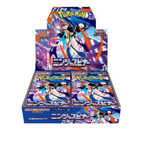 קלפי פוקימון בוסטר בוקס יפני נינגה ספינר M4 Ninja Spinner booster box Japanese Pokemon Card
