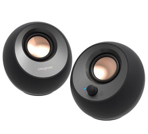 רמקולים למחשב | Creative Pebble V3 2.0 | 8W RMS PEAK | BT 5.0 | USB power