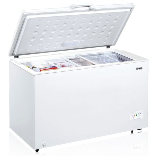 מקפיא שוכב ‏400 ליטר ⁦AMCOR HC392D⁩ 130 ס