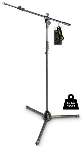 מעמד למיקרופון Heavy Duty עם בום טלסקופי GRAVITY