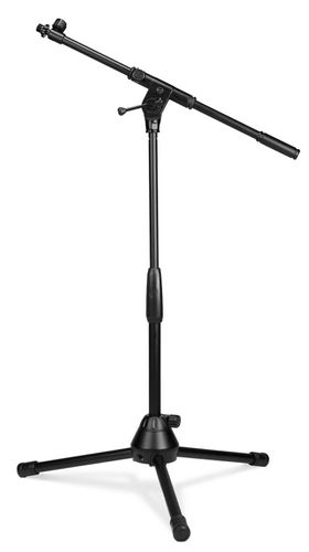 סטנד מיקרופון נמוך מסדרת ה-Touring עם זרוע טלסקופית