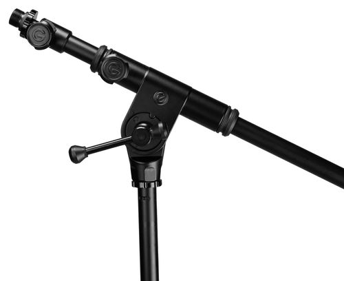 סטנד מיקרופון נמוך מסדרת ה-Touring עם זרוע טלסקופית