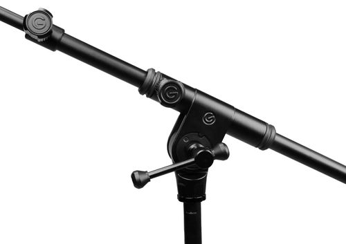 סטנד מיקרופון נמוך מסדרת ה-Touring עם זרוע טלסקופית