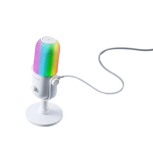 מיקרופון Seiren V3 Chroma בצבע לבן מבית RAZER