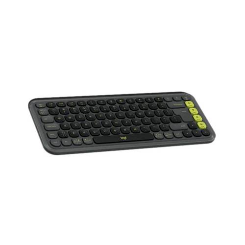 סט מקלדת ועכבר אלחוטיים בצבע גרפיט LOGITECH POP ICON COMBO