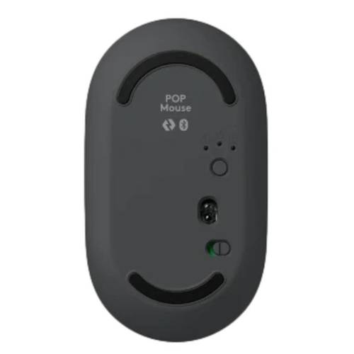 סט מקלדת ועכבר אלחוטיים בצבע גרפיט LOGITECH POP ICON COMBO