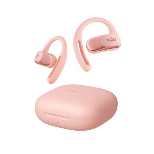 אוזניות OPENFIT AIR בצבע ורוד מבית SHOKZ