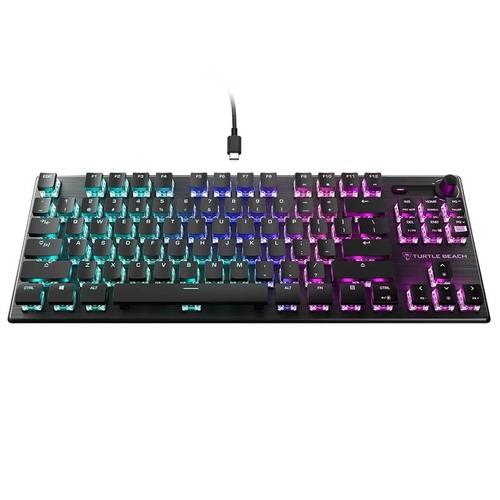מקלדת גיימינג מכנית קומפקטית Turtle Beach Vulcan TKL