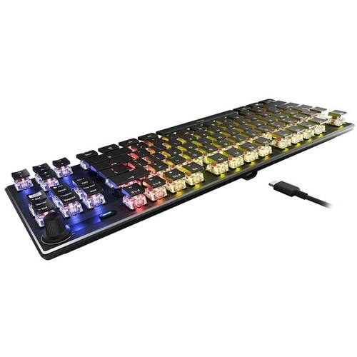 מקלדת גיימינג מכנית קומפקטית Turtle Beach Vulcan TKL