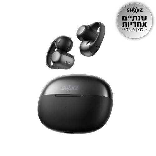 אוזניות אלחוטיות Shokz OpenDots ONE שחור
