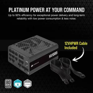 ספק כוח מודולרי | 1000 וואט HX1000i Fully Modular Ultra-Low No