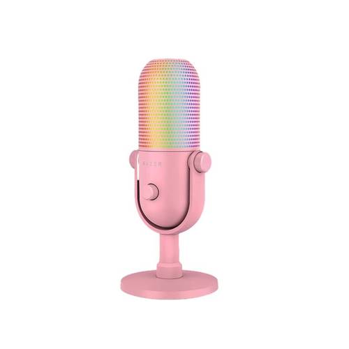 מיקרופון Seiren V3 Chroma בצבע ורוד מבית RAZER