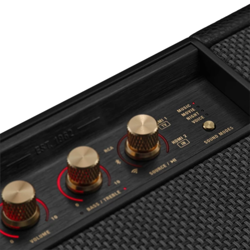 Marshall Heston 120 Soundbar - Black מקרן קול