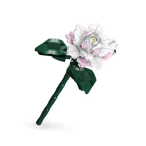 דגם הרכבה Jbricks 150707 Camellia Flower 