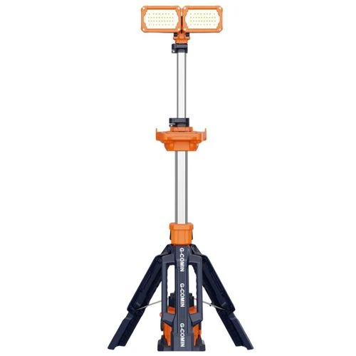  מגדל תאורה נייד TL-200 - עמוד תאורה מתכוונן עם סוללה נטענת PROXEN